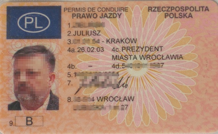 Polish Driver\'s License